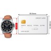  Casio كاسيو الاصليه بضمان ضدد المياه جلد انيقه اليابانيه اصليه بضمان