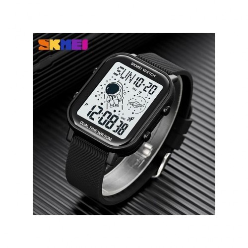 Skmei الرقميه الاسود ابداعيه التصميم لاول مره ف مصر أصليه بضمان