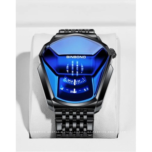 Personality Men's Watch الساعه الرجالى موديلات 2025 الكلاسيكيه الاسود ف الازرق الرائعه بضمان لأول مره ف مصر